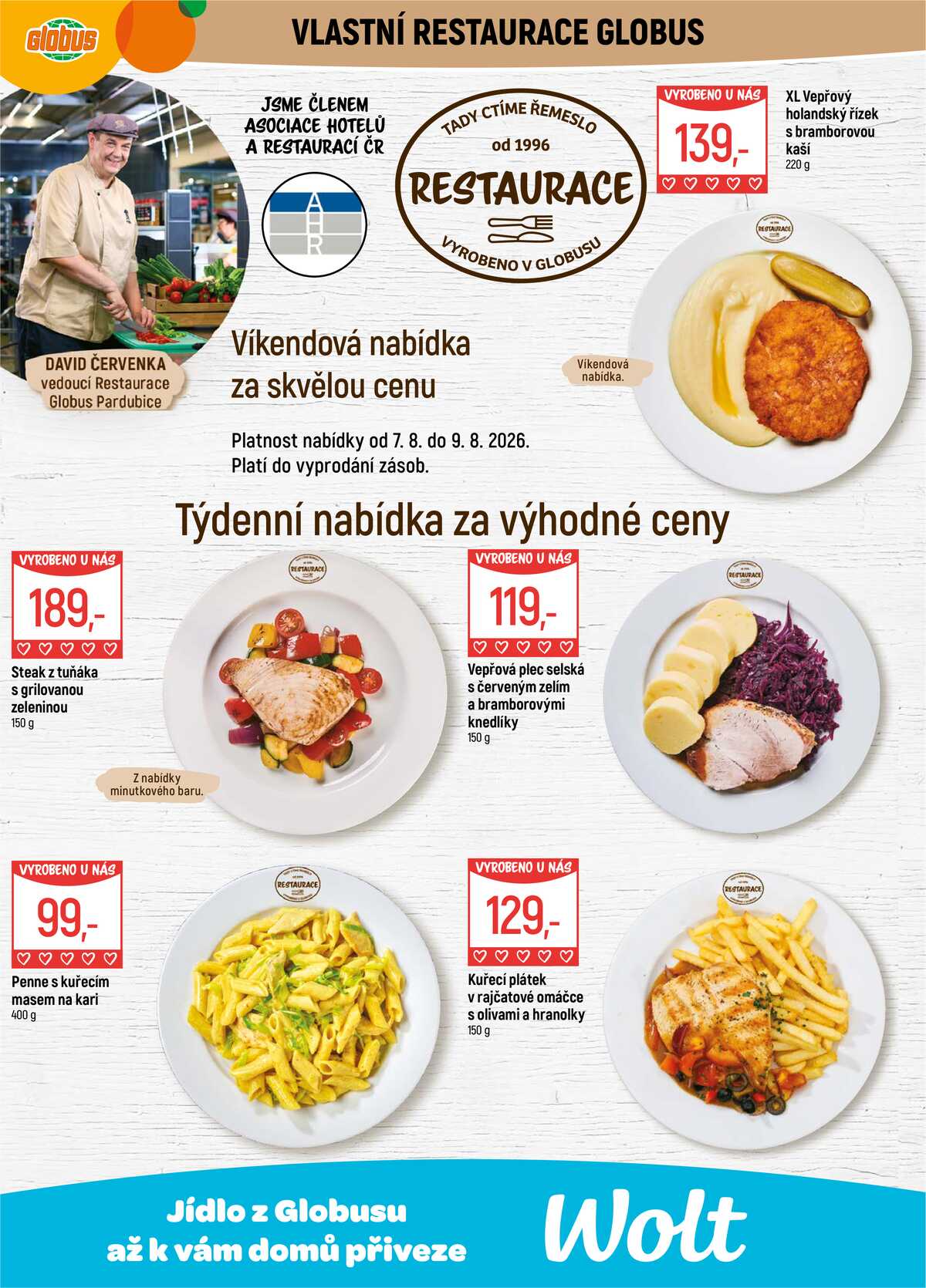 Akční leták Globus 5.8. - 11.8.2026 - Globus Pardubice strana 7