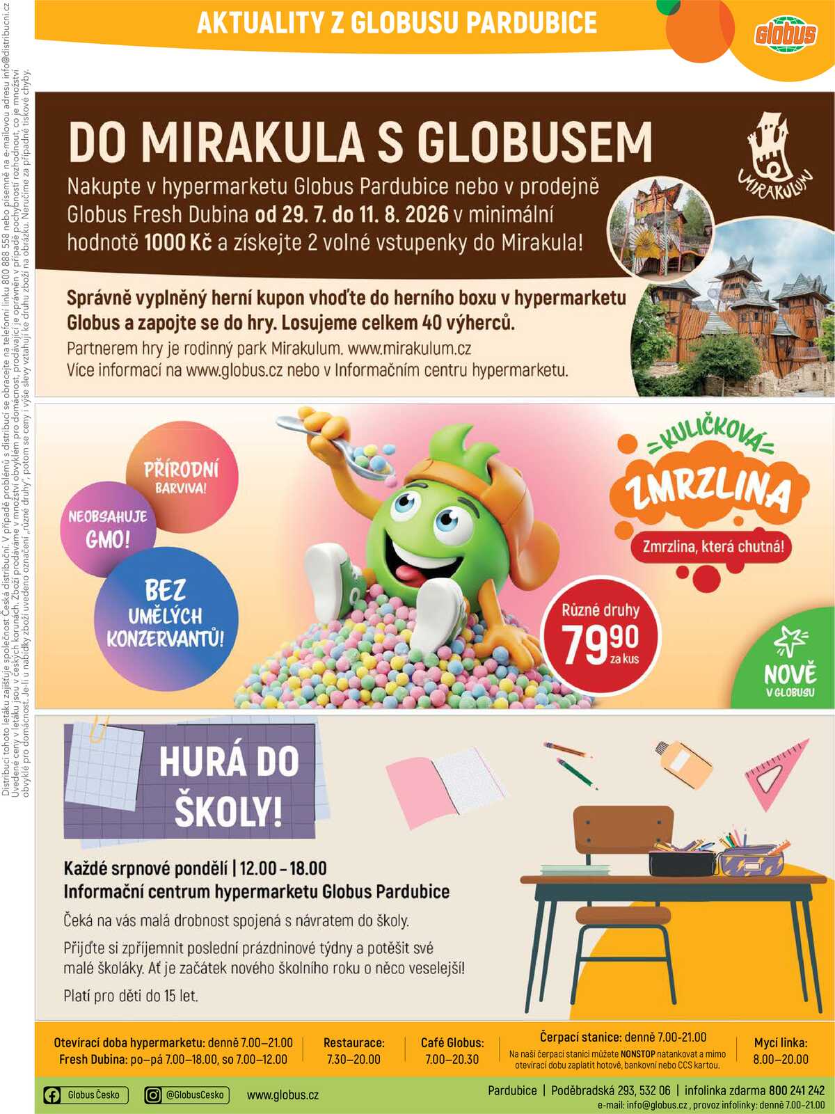 Akční leták Globus 5.8. - 11.8.2026 - Globus Pardubice strana 35