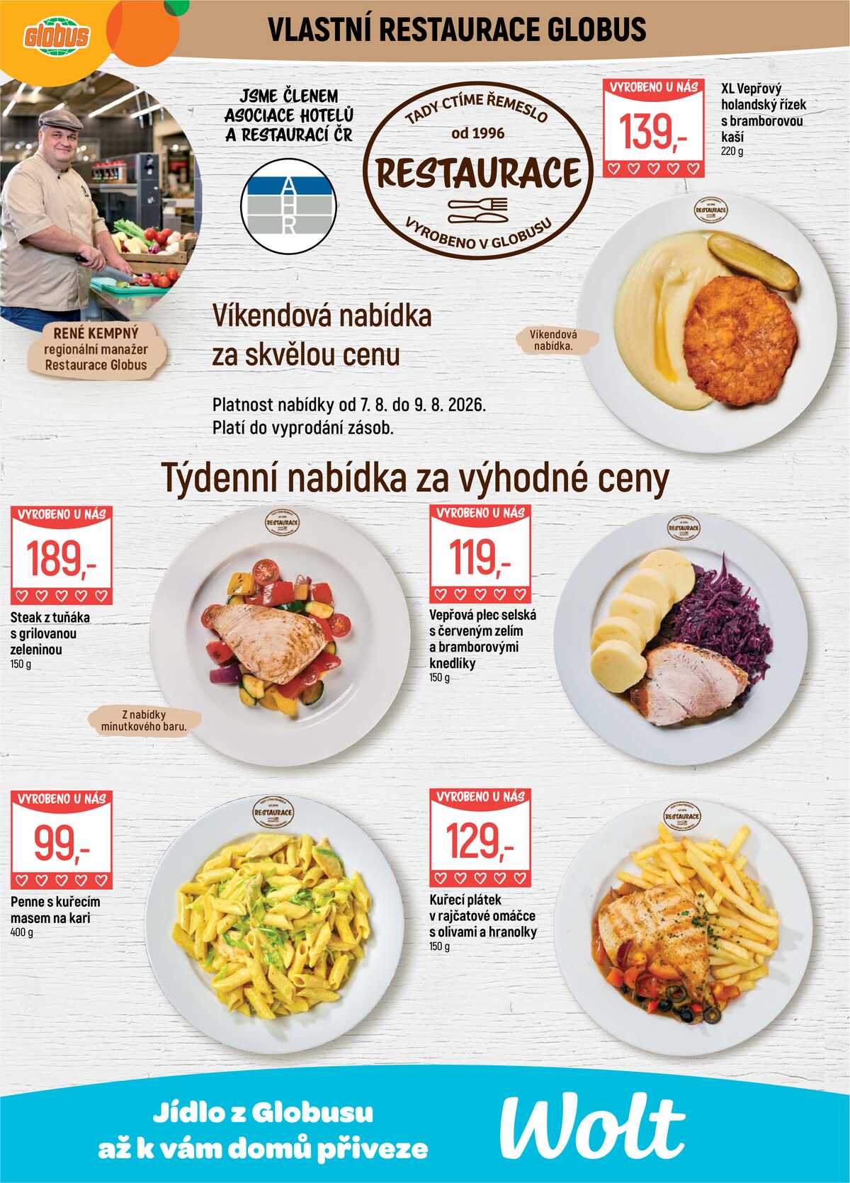 Akční leták Globus 5.8. - 11.8.2026 - Globus Brno Ivanovice strana 7