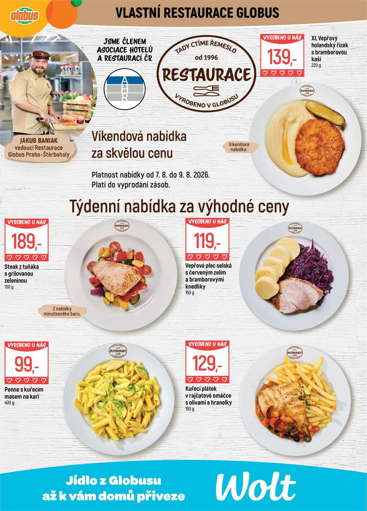 Akční leták Globus 5.8. - 11.8.2026 - Globus Praha - Štěrboholy strana 7