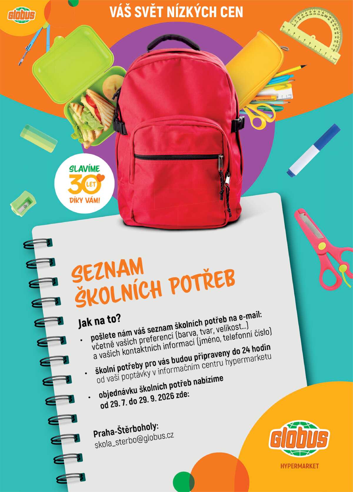 Akční leták Globus 5.8. - 11.8.2026 - Globus Praha - Štěrboholy strana 34