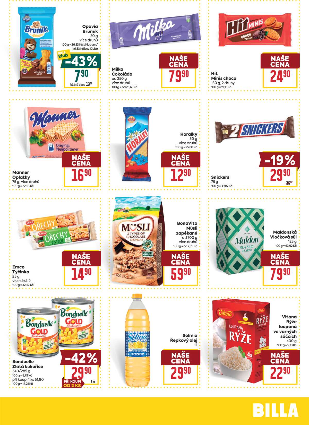 BILLA malý leták od 5.8. do 11.8.2026 strana 5
