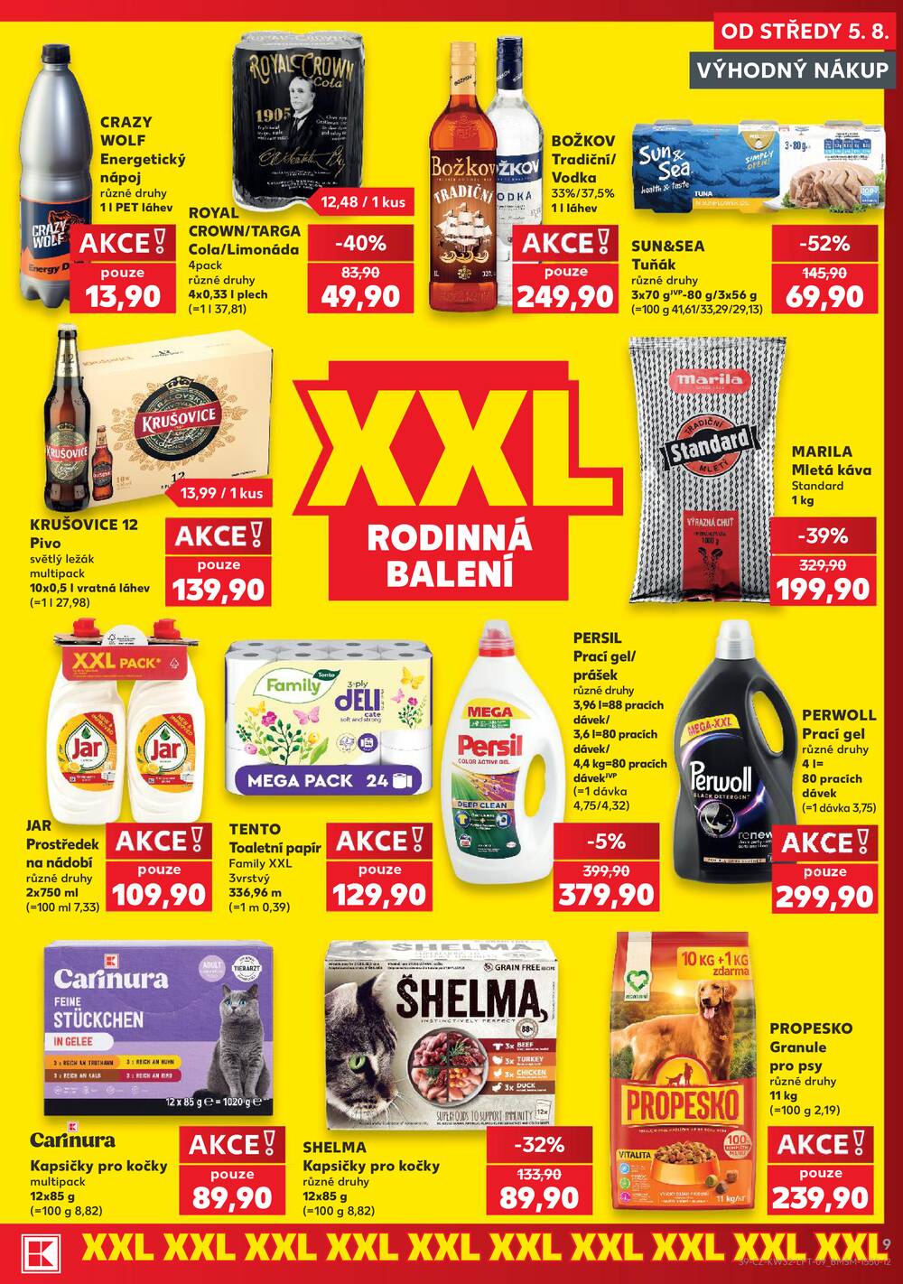 Leták Kaufland - Kaufland 5.8. - 11.8. - Kaufland Humpolec - strana 9 Leták Kaufland - Kaufland 5.8. - 11.8. - Kaufland Humpolec - strana 9