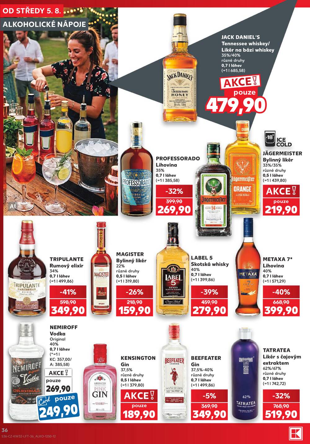 Kaufland 5.8. - 11.8. - Kaufland - Plzeň (Sukova)