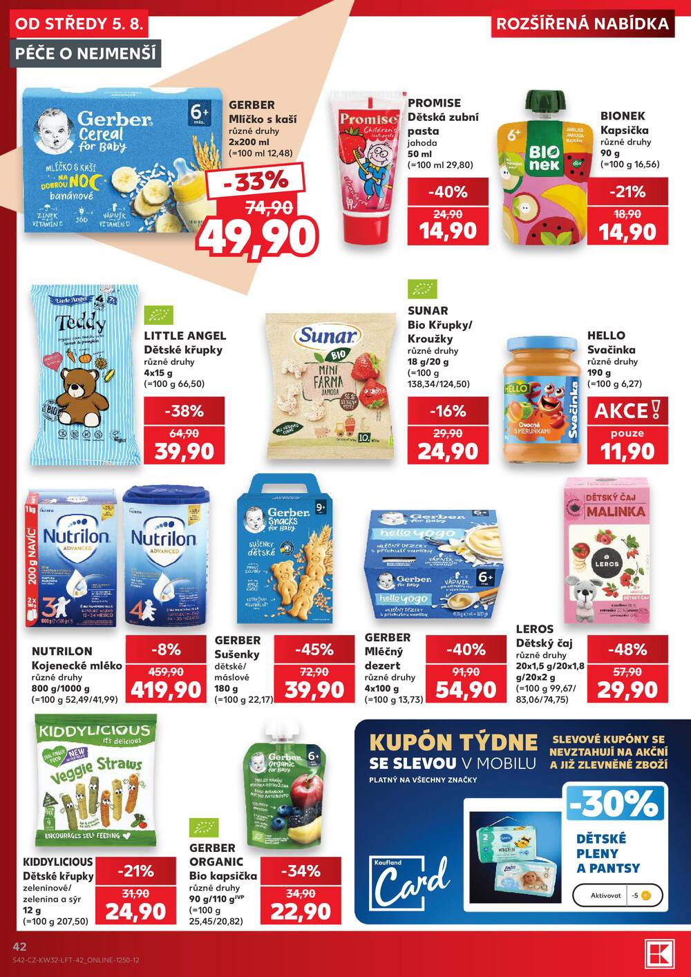 Kaufland 5.8. - 11.8. - Kaufland - Plzeň (Sukova)