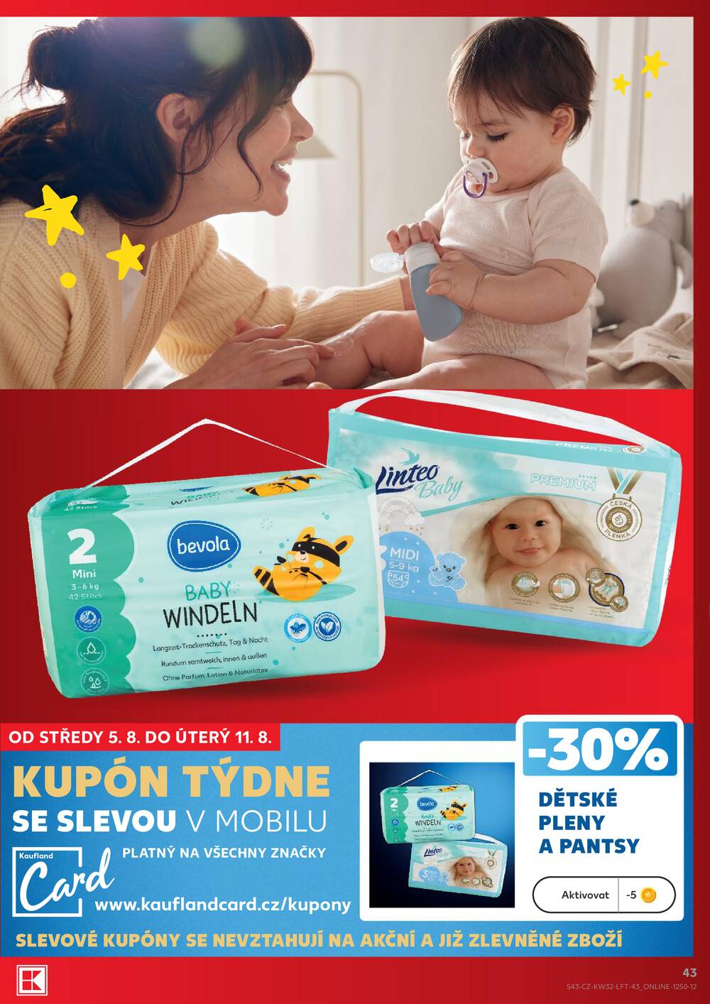 Kaufland 5.8. - 11.8. - Kaufland - Plzeň (Sukova)