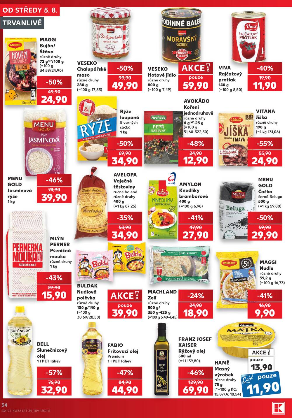 Kaufland 5.8. - 11.8. - Kaufland - Vrchlabí