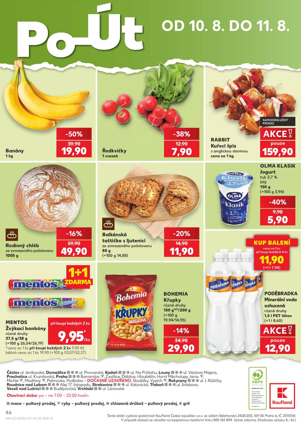 Kaufland 5.8. - 11.8. - Kaufland - Vrchlabí