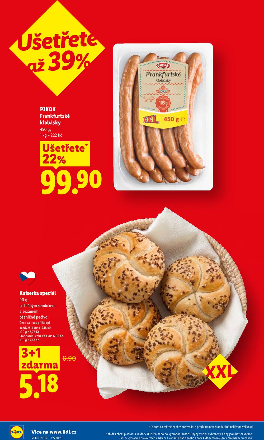 Lidl od 3.8. do 5.8.2026