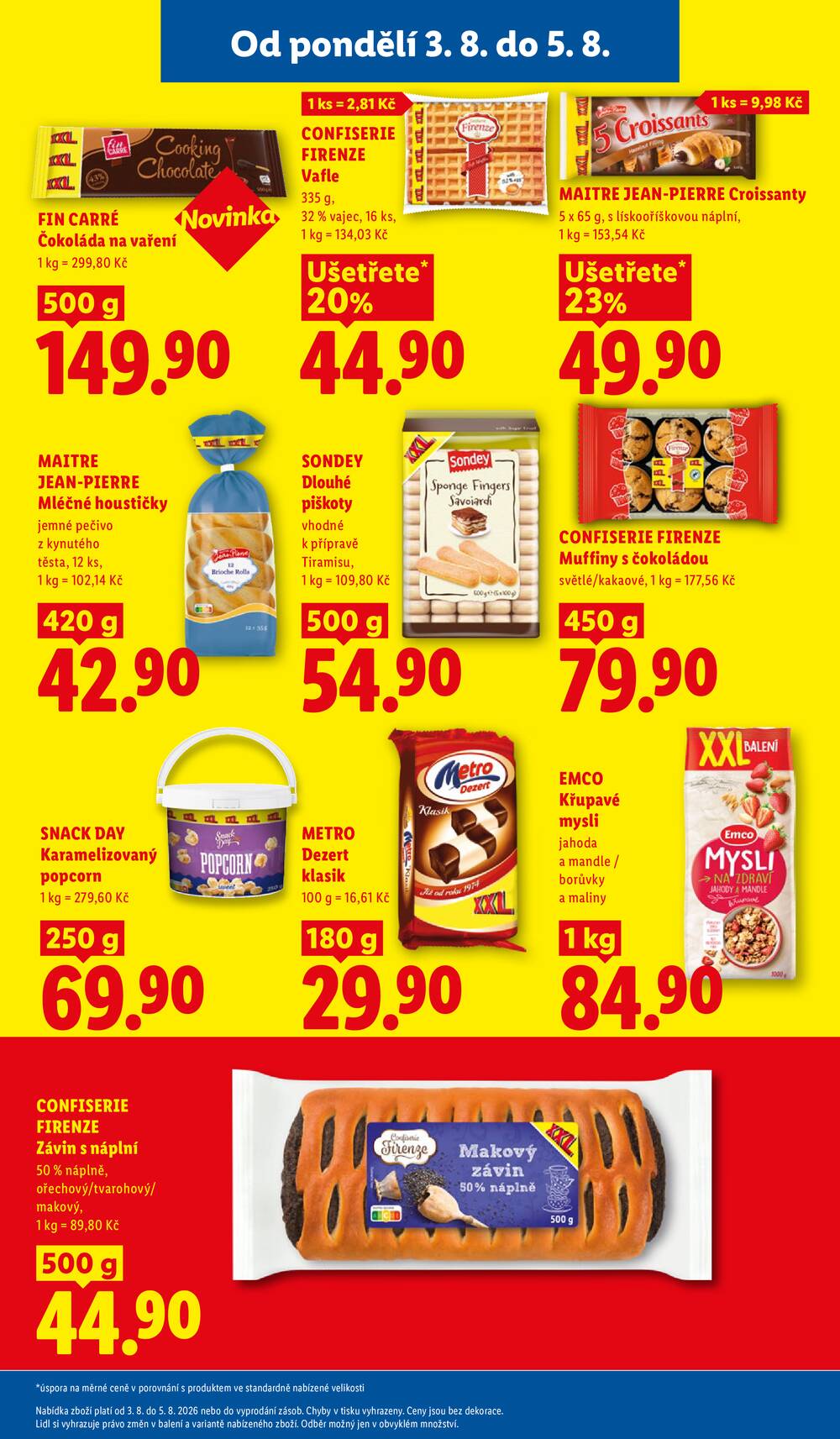 Lidl od 3.8. do 5.8.2026