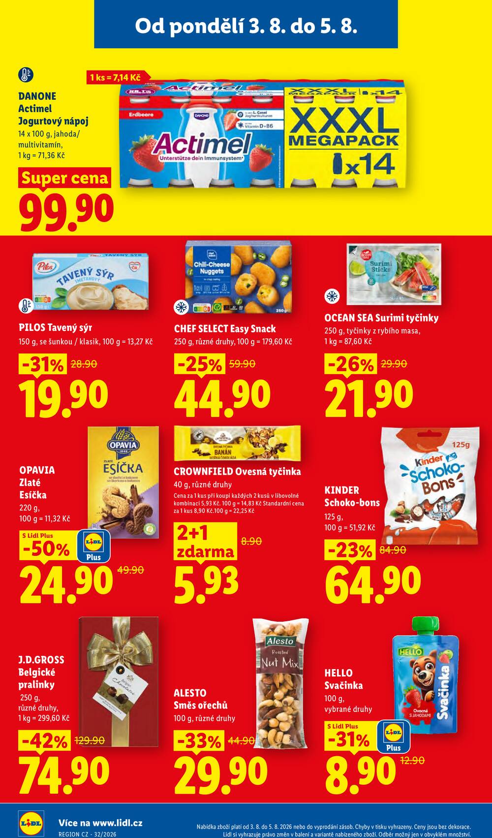 Lidl od 3.8. do 5.8.2026