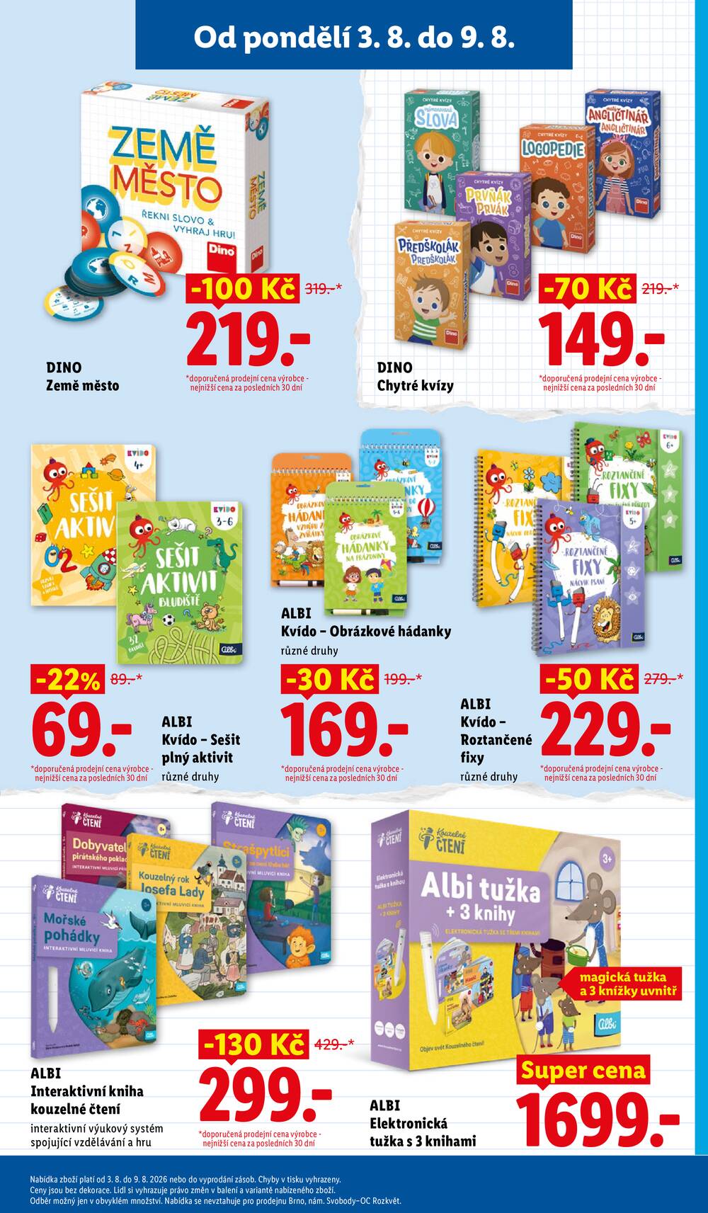 Leták Lidl - Lidl od 3.8. do 5.8.2026 - strana 39 Leták Lidl - Lidl od 3.8. do 5.8.2026 - strana 39