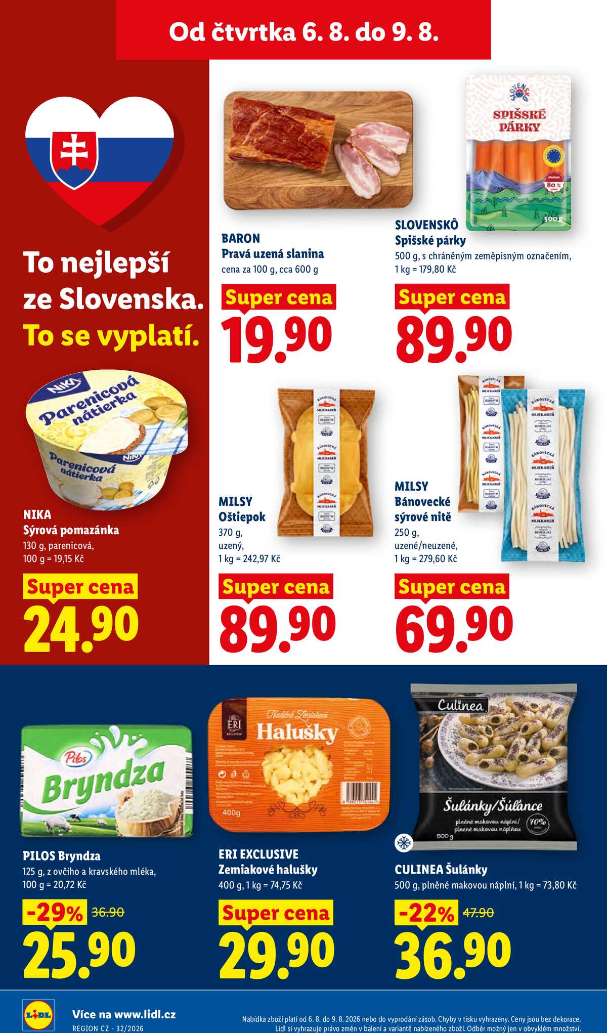 Lidl Čtvrtek od 6.8. do 9.8.2026 strana 18