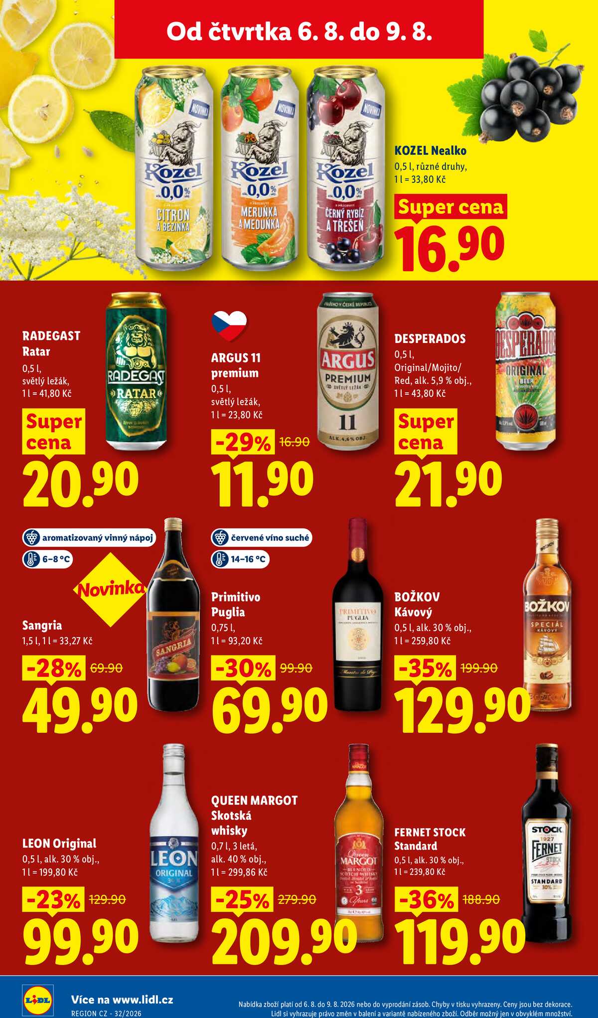 Lidl Čtvrtek od 6.8. do 9.8.2026 strana 26