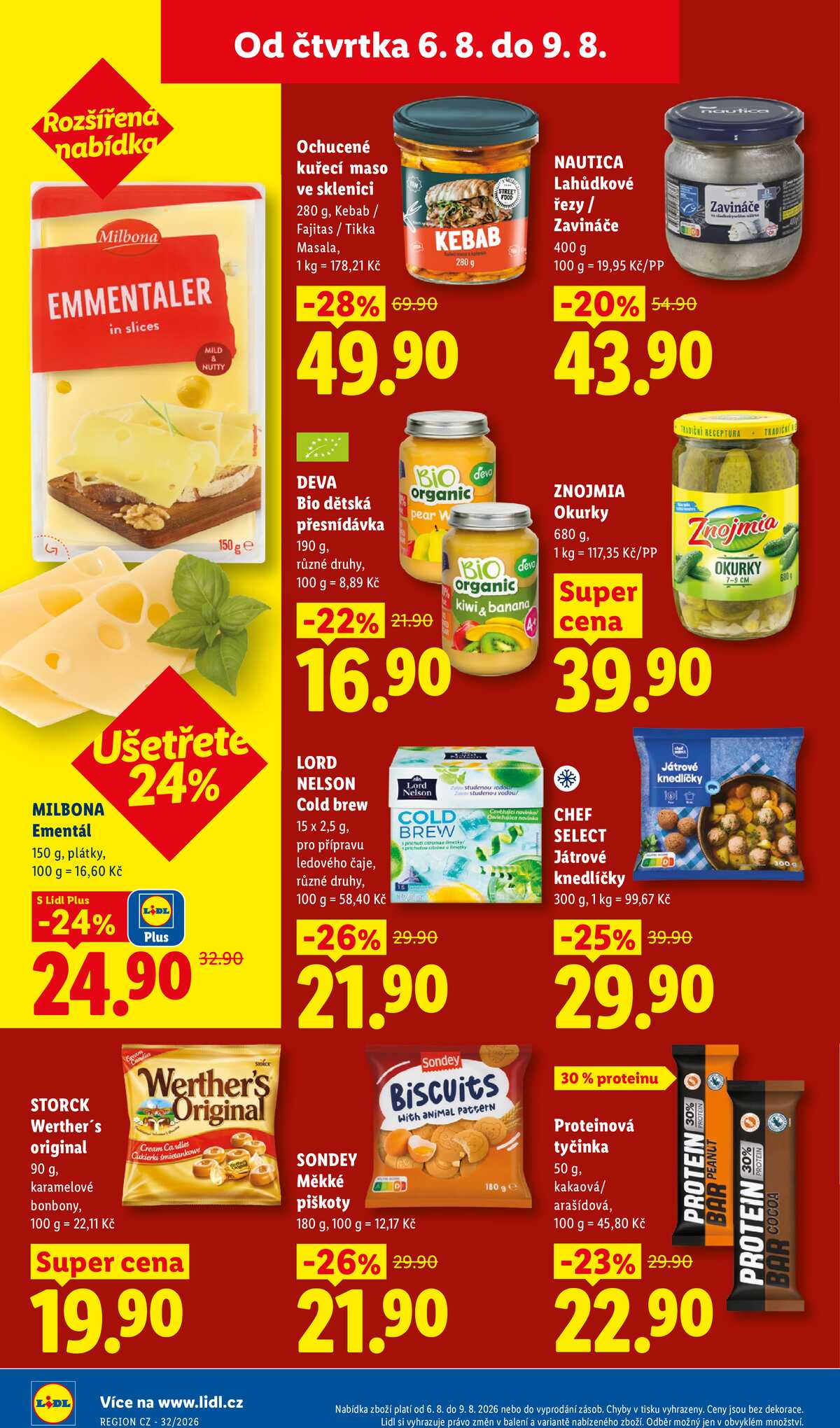 Lidl Čtvrtek od 6.8. do 9.8.2026 strana 28