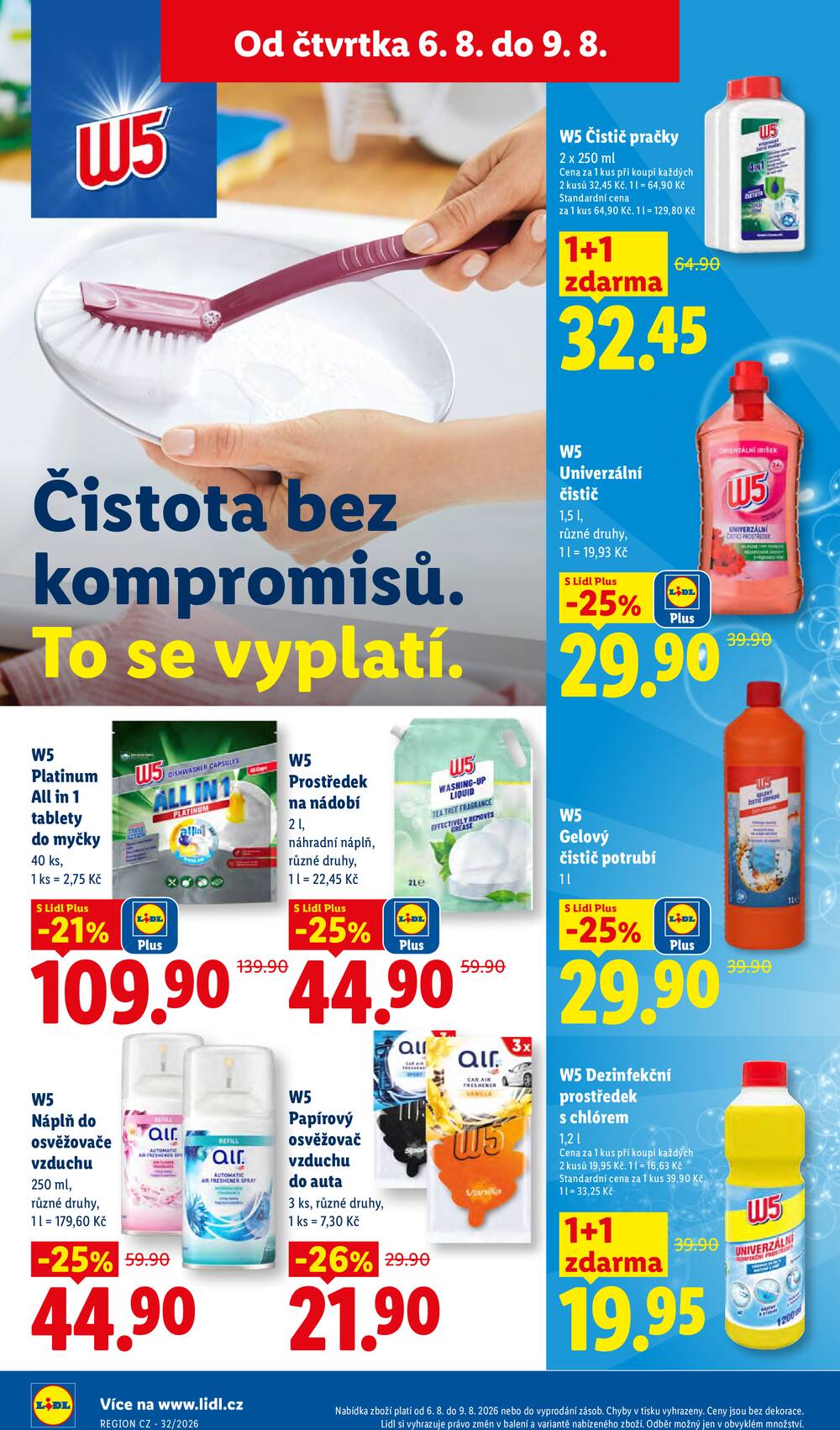 Lidl Čtvrtek od 6.8. do 9.8.2026