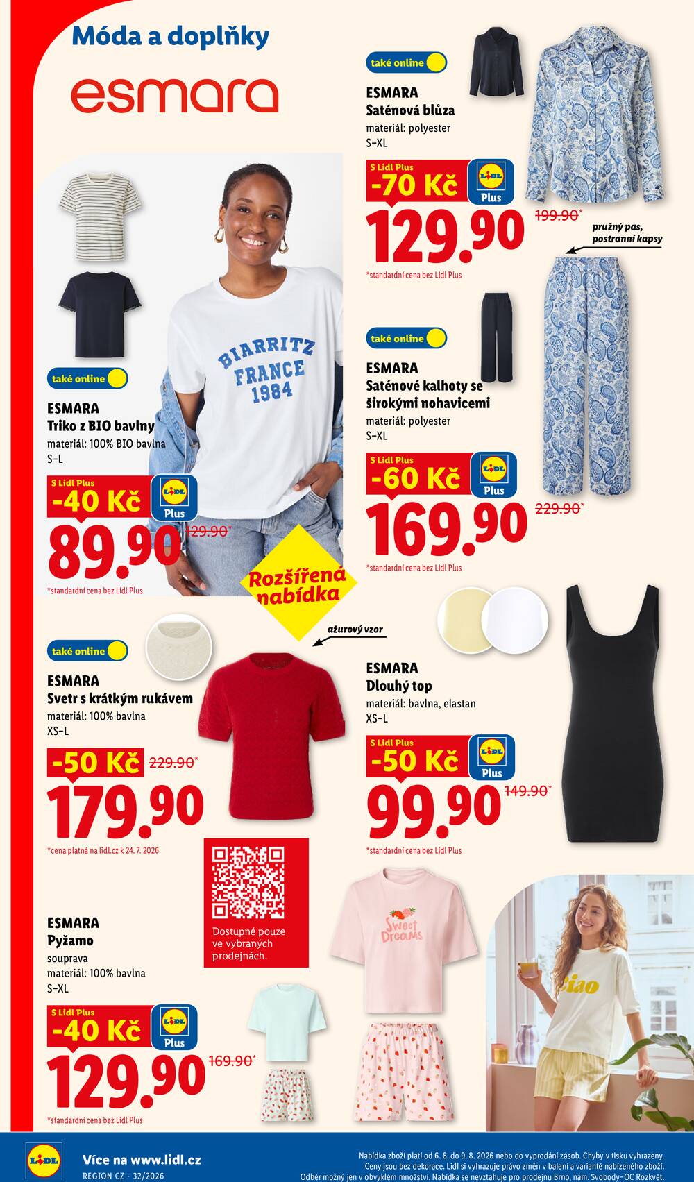 Lidl Čtvrtek od 6.8. do 9.8.2026