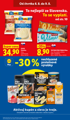 Lidl Čtvrtek od 6.8. do 9.8.2026