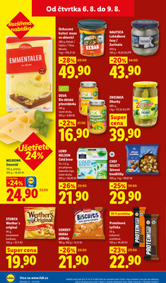 Lidl Čtvrtek od 6.8. do 9.8.2026