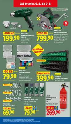 Lidl Čtvrtek od 6.8. do 9.8.2026