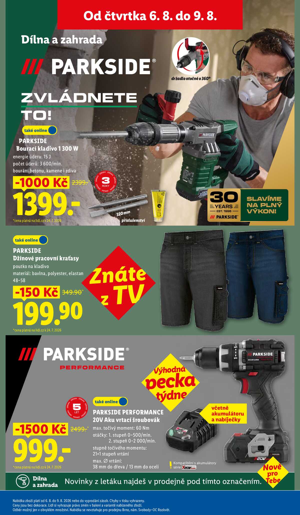 Lidl Spotřební zboží 3.8. - 9.8. strana 17
