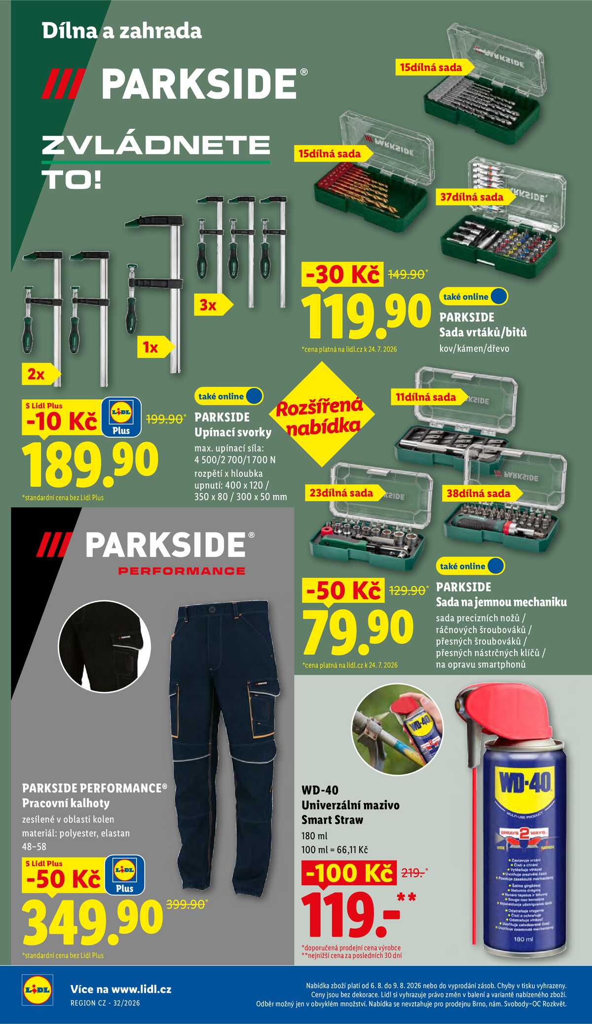 Lidl Spotřební zboží 3.8. - 9.8. strana 20