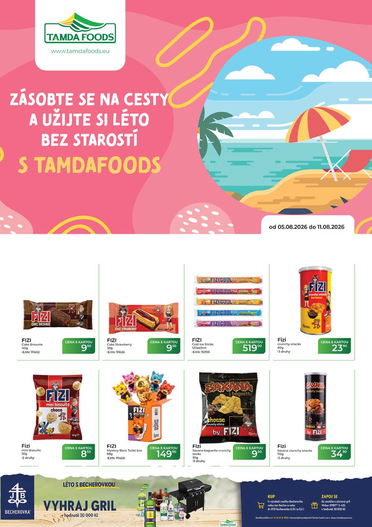 Tamda Foods od 5.8. do 11.8.2026 strana 1