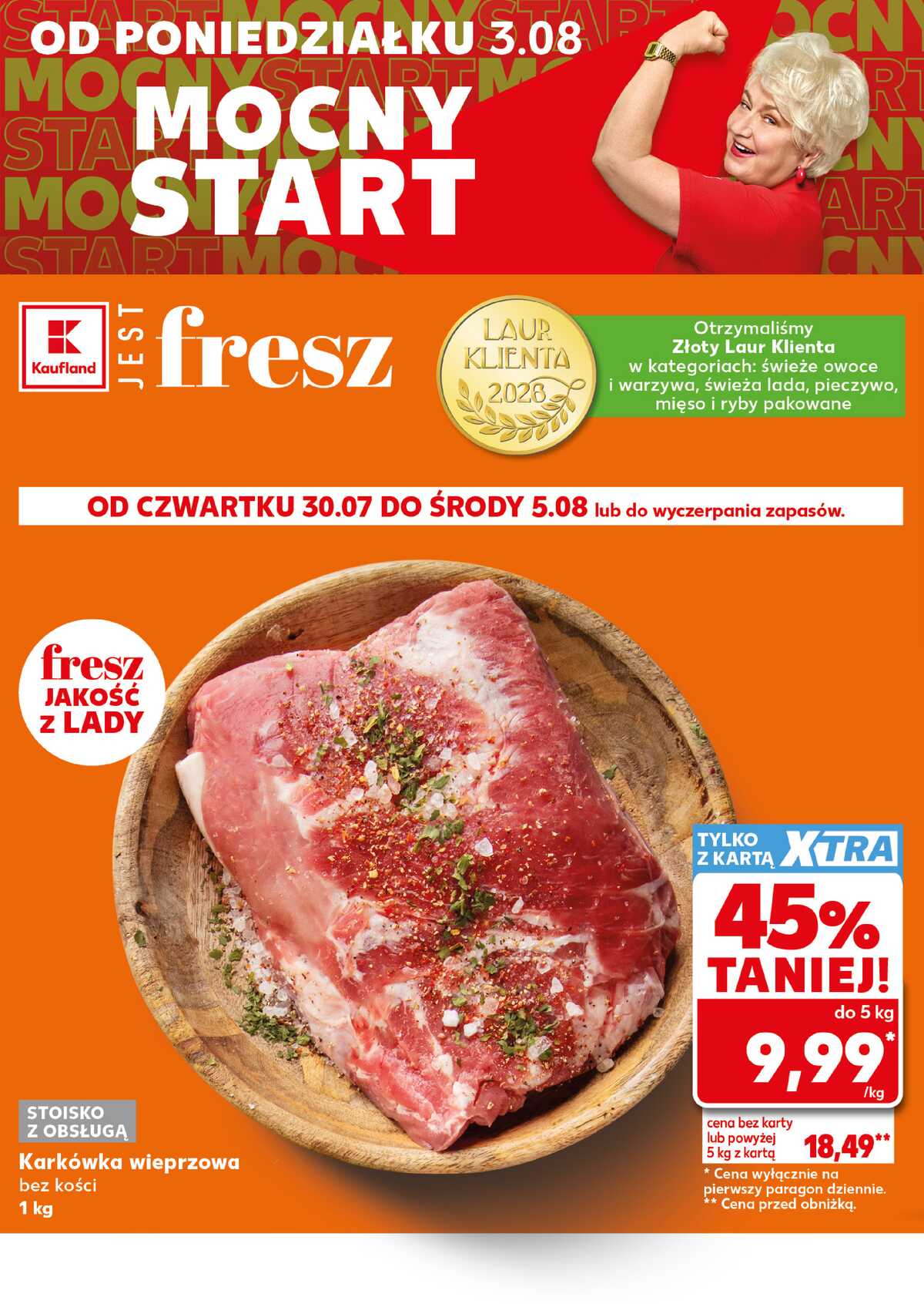 Leták Kaufland Polsko 3.8.-5.8.2026 - Silný start strana 4