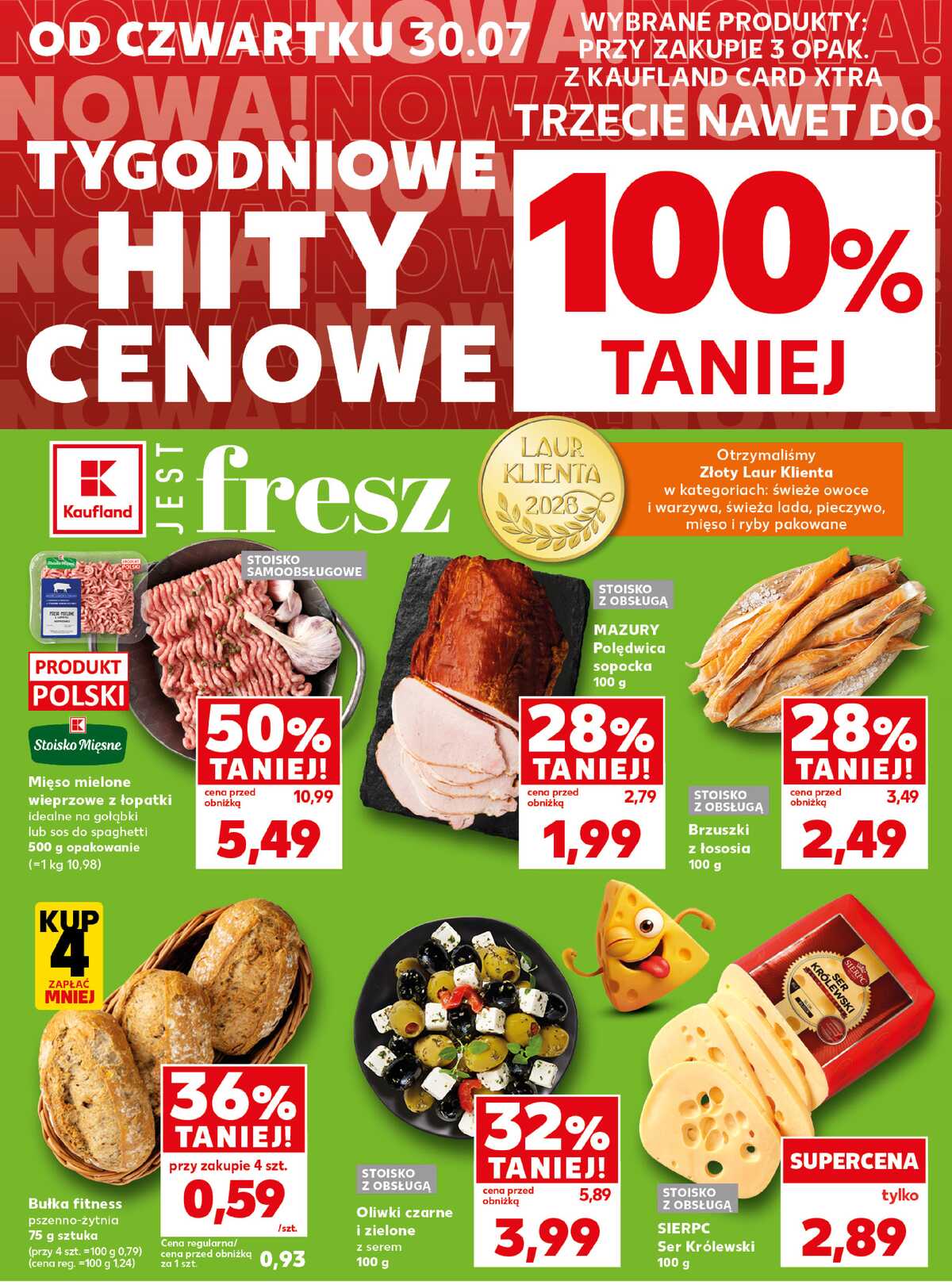 Leták Kaufland Polsko 3.8.-5.8.2026 - Silný start strana 8