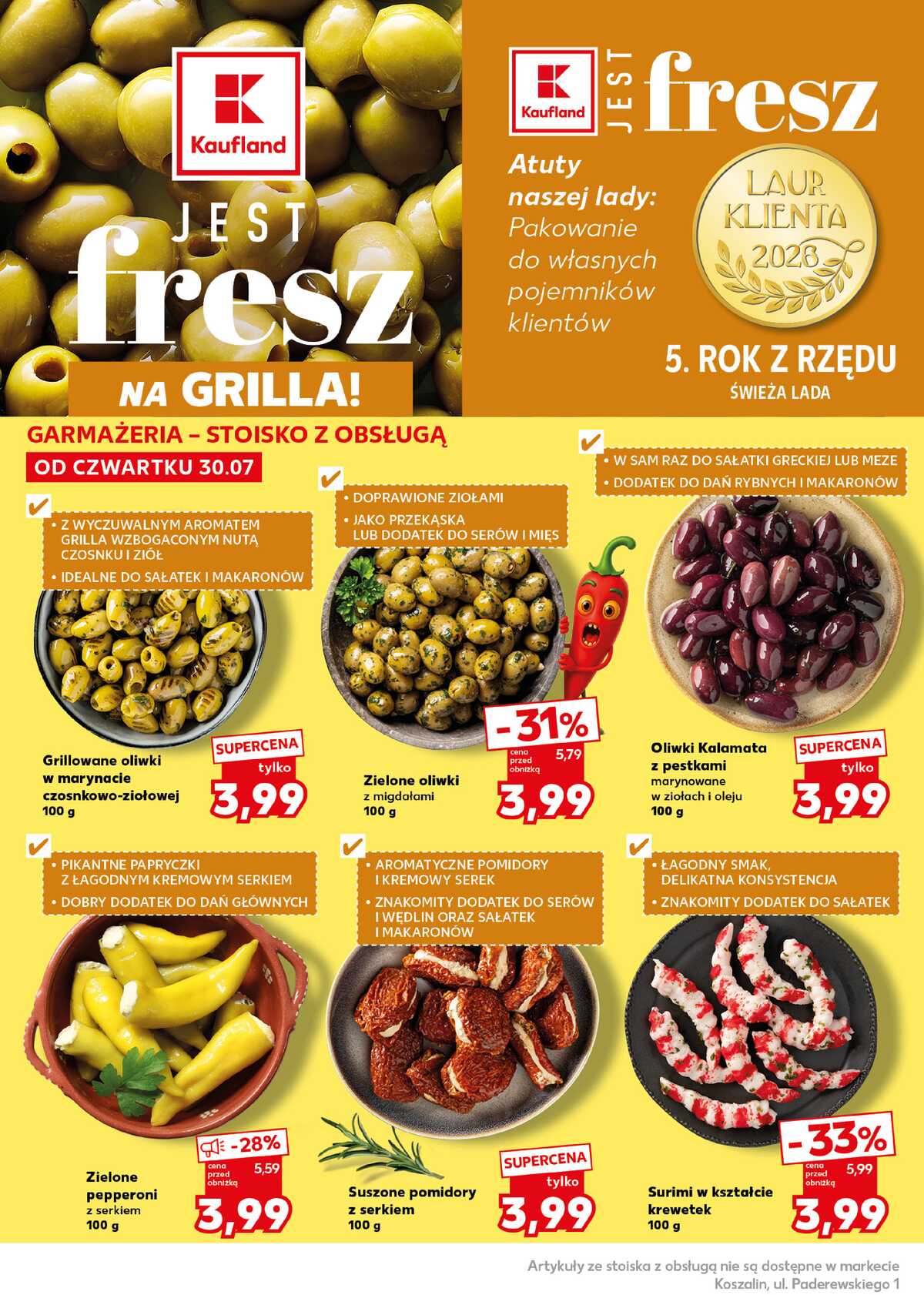 Leták Kaufland Polsko 3.8.-5.8.2026 - Silný start strana 14