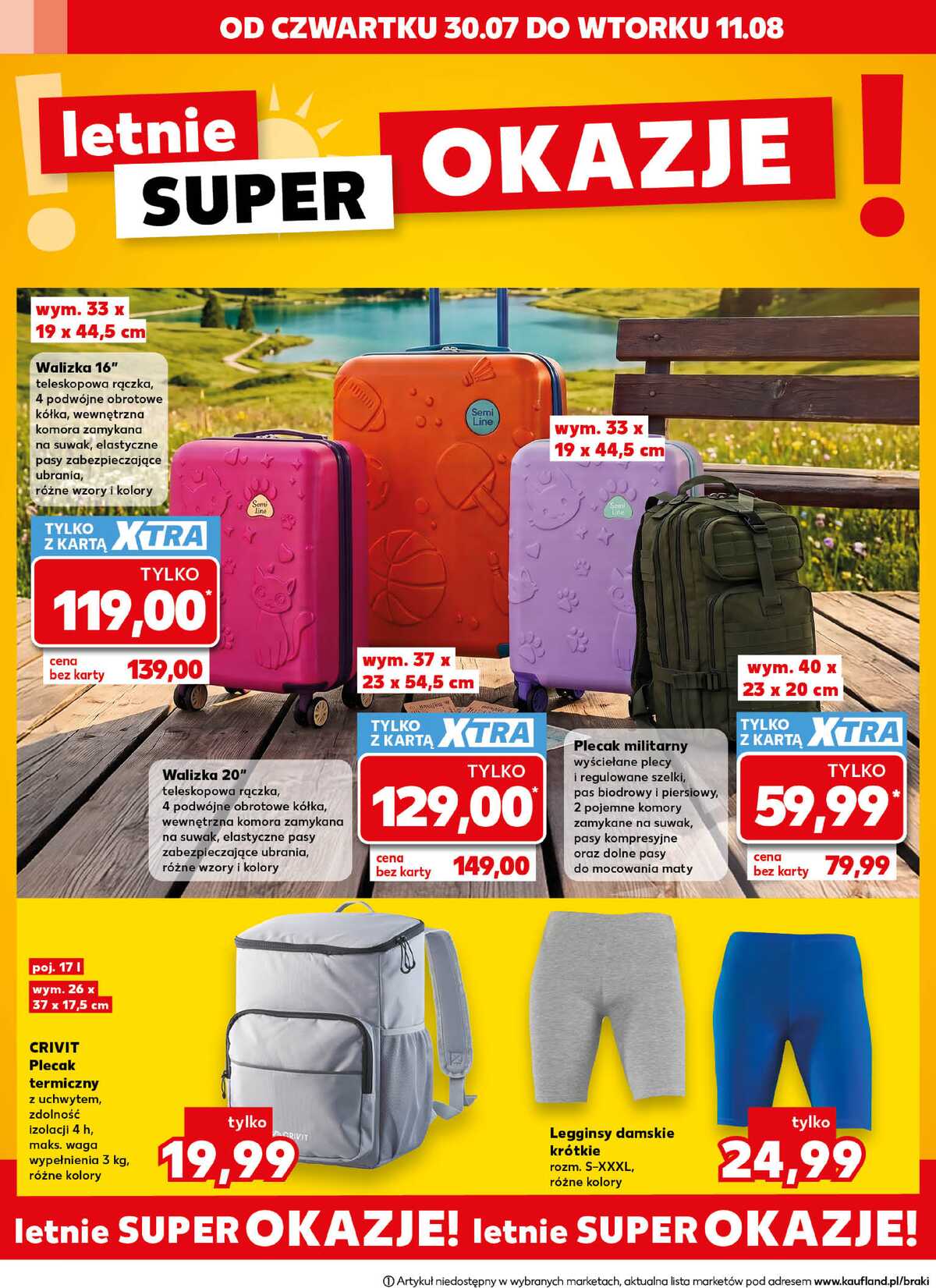 Leták Kaufland Polsko 3.8.-5.8.2026 - Silný start strana 22