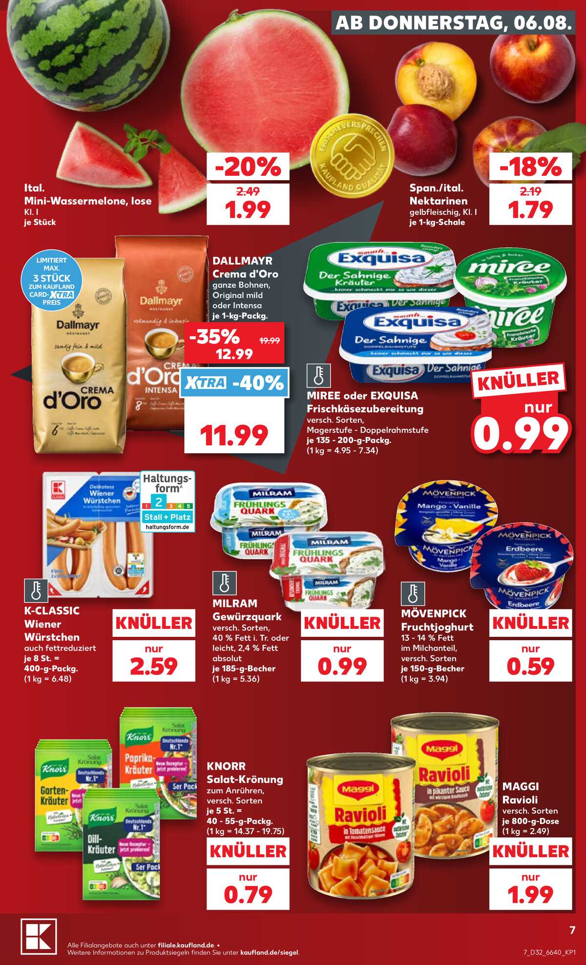 Leták Kaufland Německo 6.8.-12.8.2026 strana 7