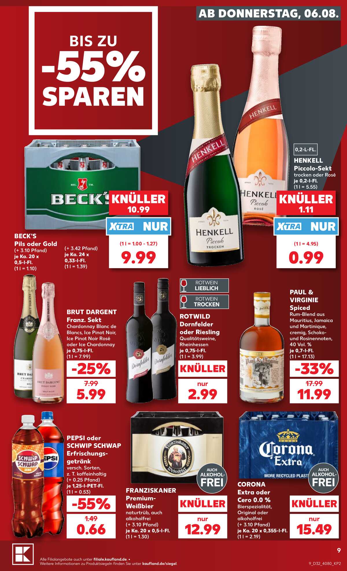 Leták Kaufland Německo 6.8.-12.8.2026 strana 9