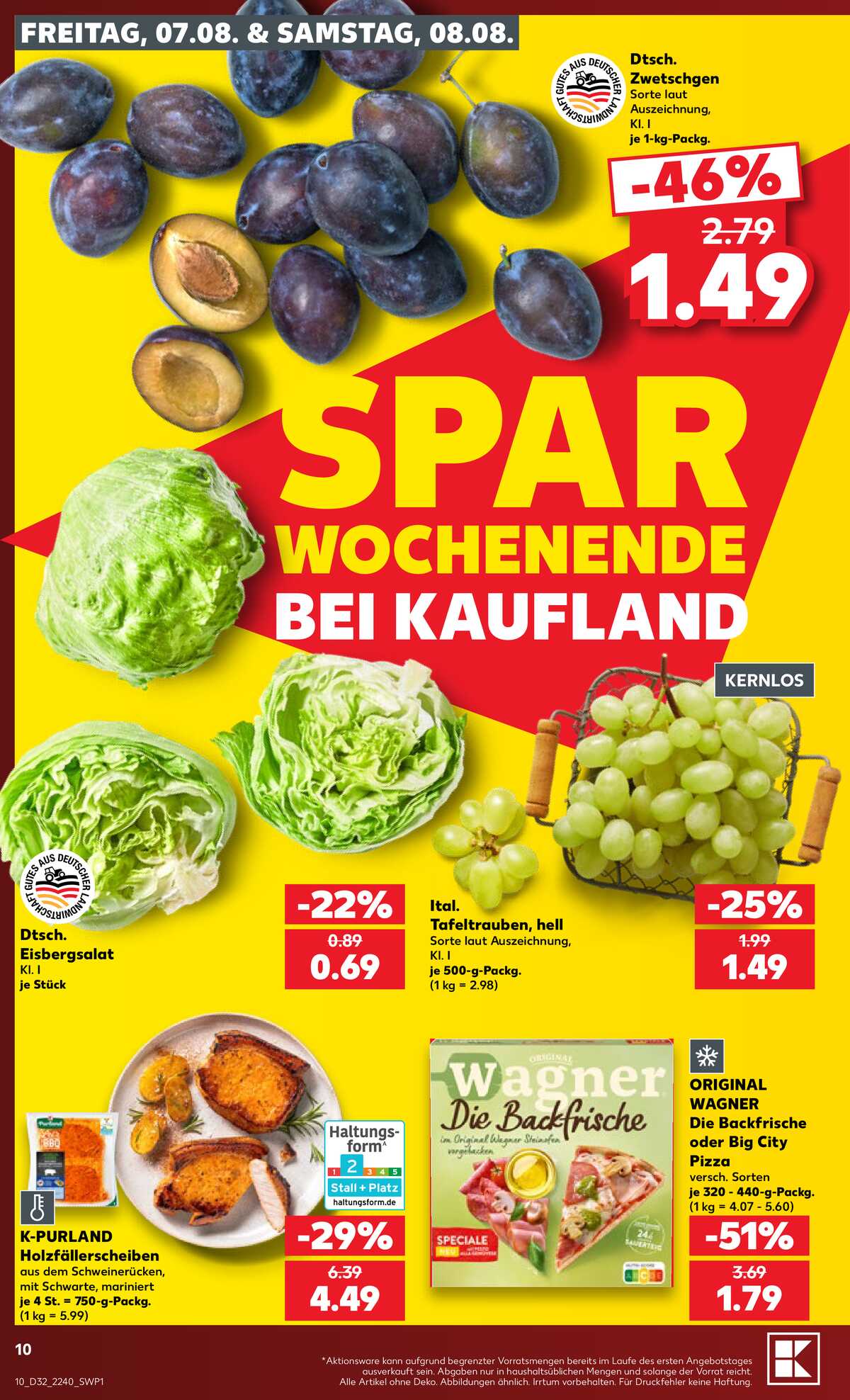 Leták Kaufland Německo 6.8.-12.8.2026 strana 10