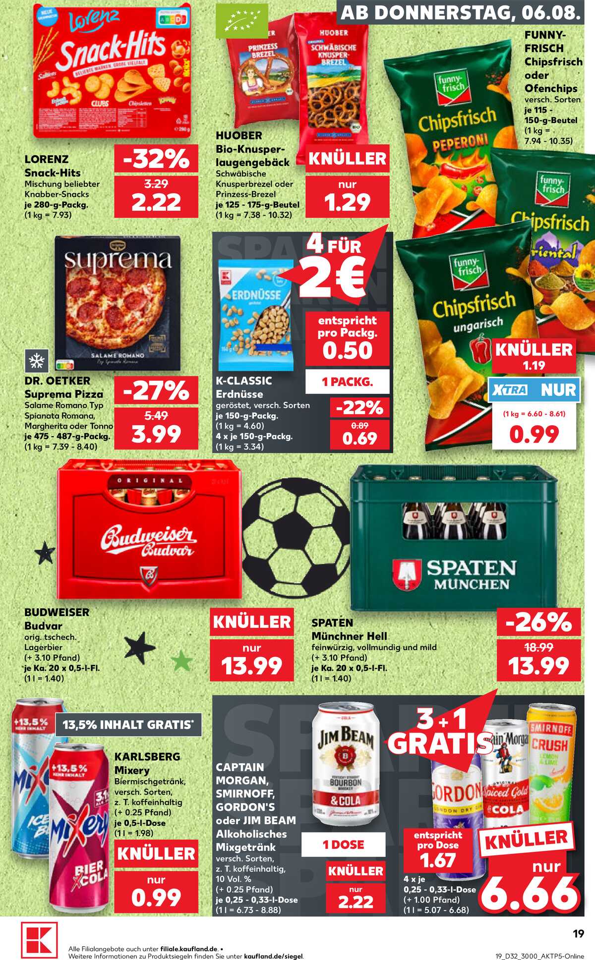 Leták Kaufland Německo 6.8.-12.8.2026 strana 19