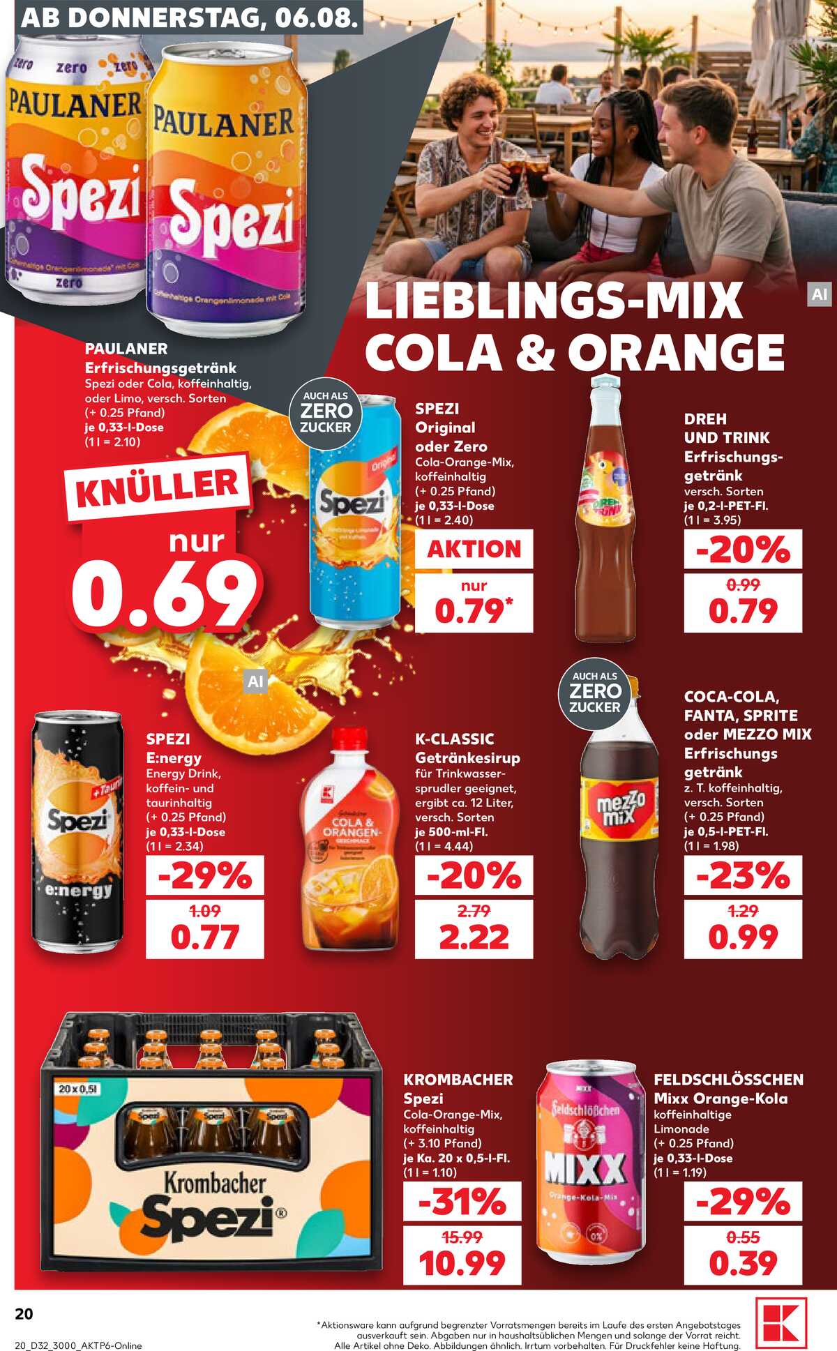 Leták Kaufland Německo 6.8.-12.8.2026 strana 20