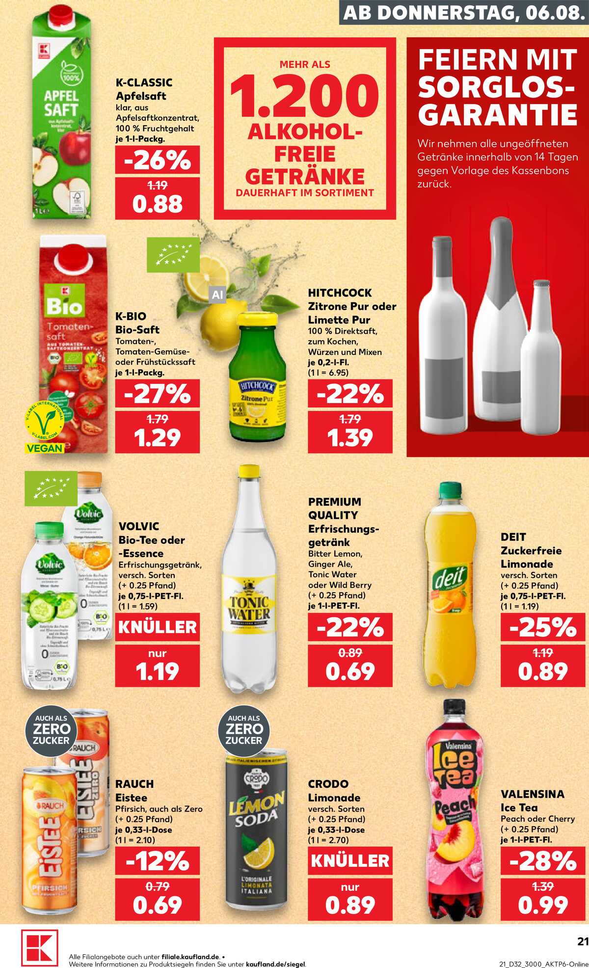 Leták Kaufland Německo 6.8.-12.8.2026 strana 21