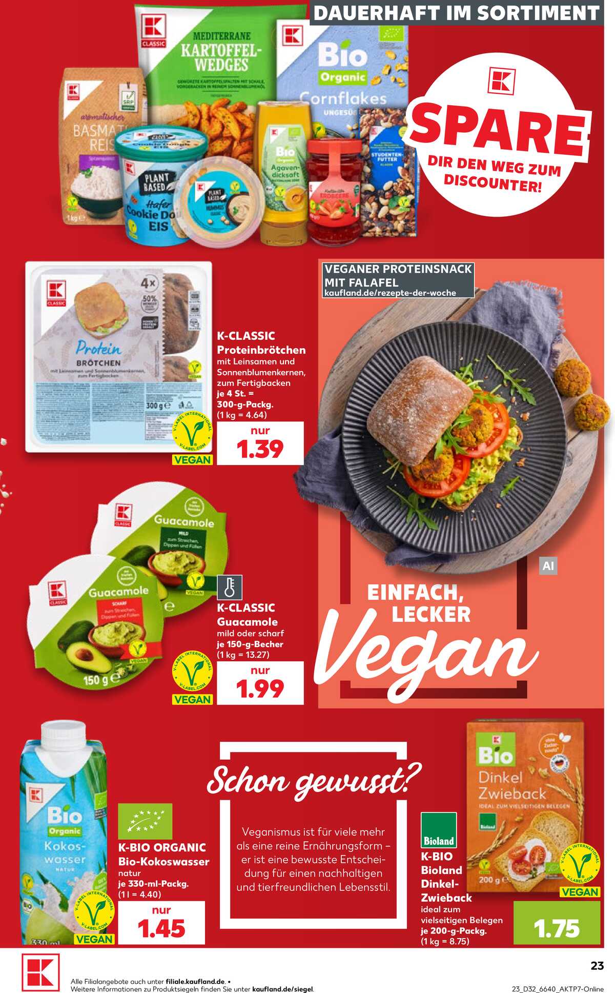 Leták Kaufland Německo 6.8.-12.8.2026 strana 23