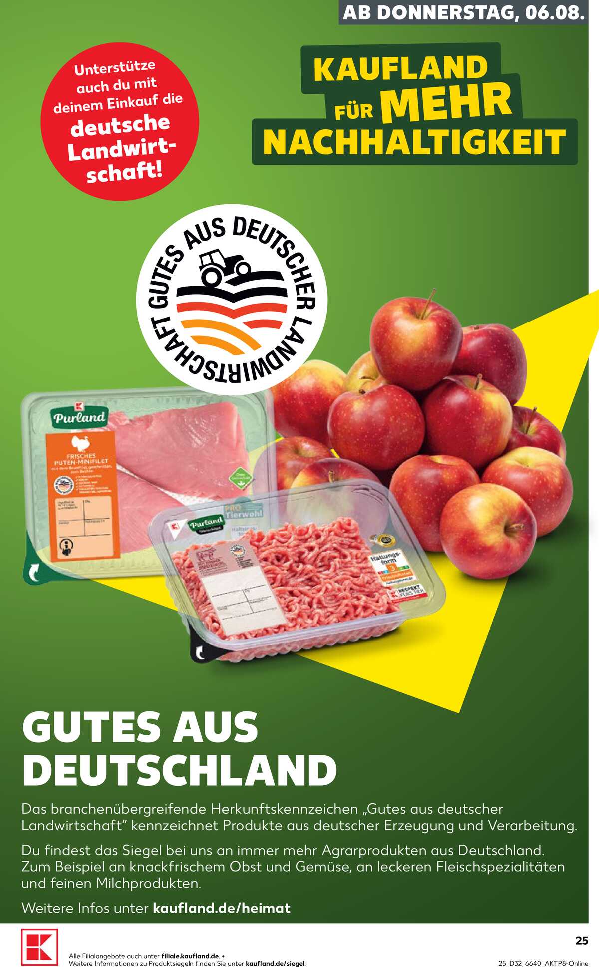 Leták Kaufland Německo 6.8.-12.8.2026 strana 25