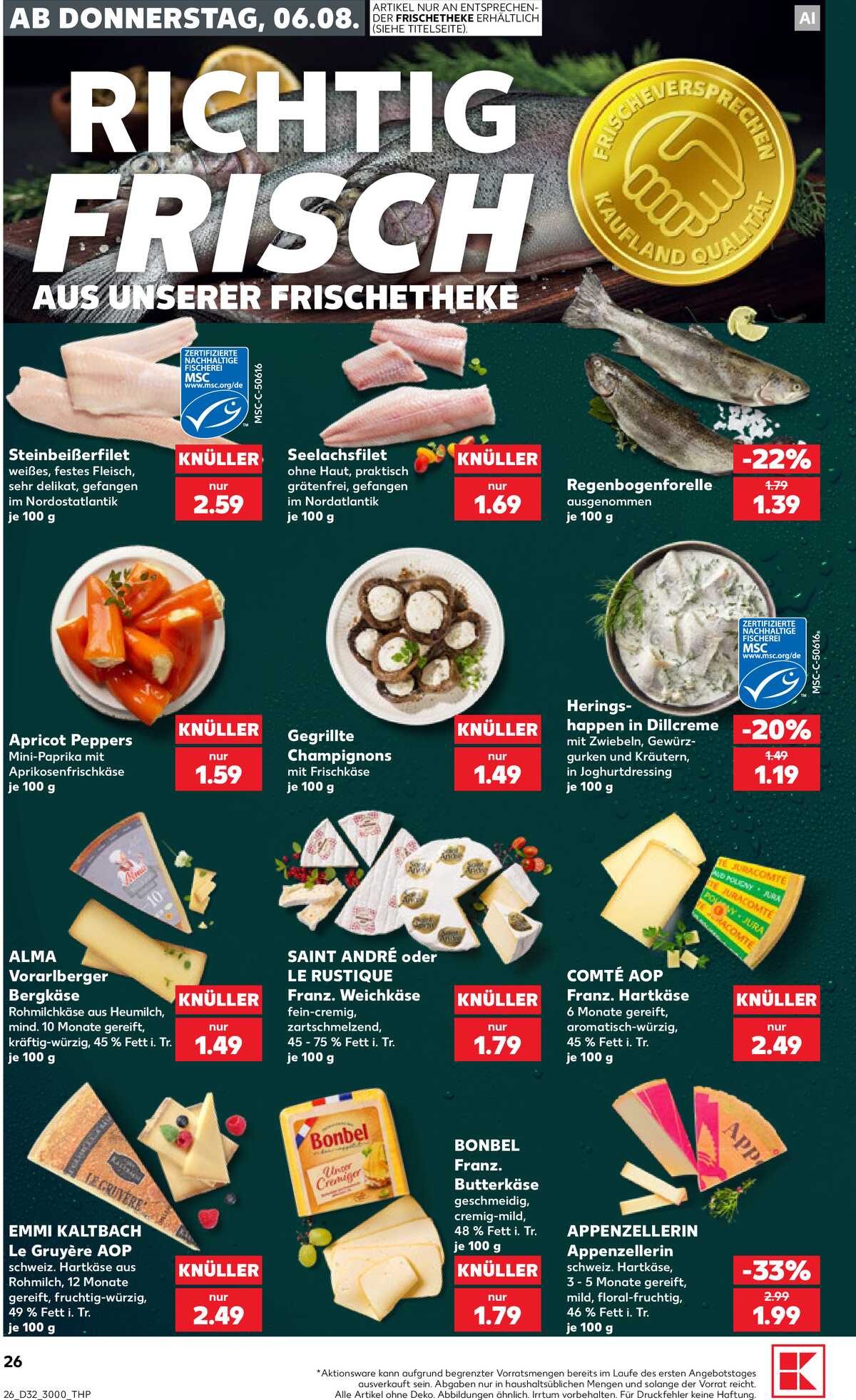 Leták Kaufland Německo 6.8.-12.8.2026 strana 26