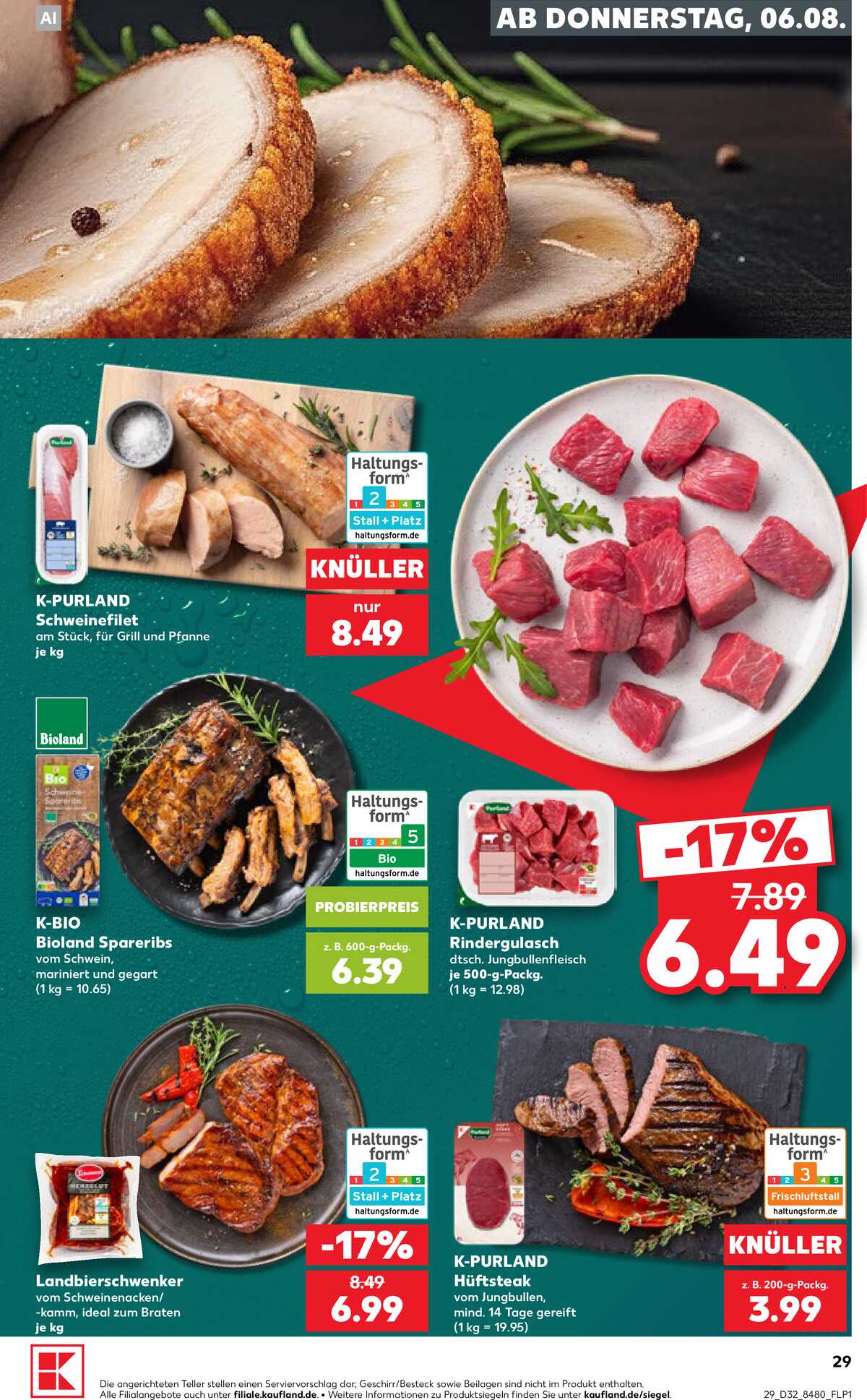 Leták Kaufland Německo 6.8.-12.8.2026 strana 29