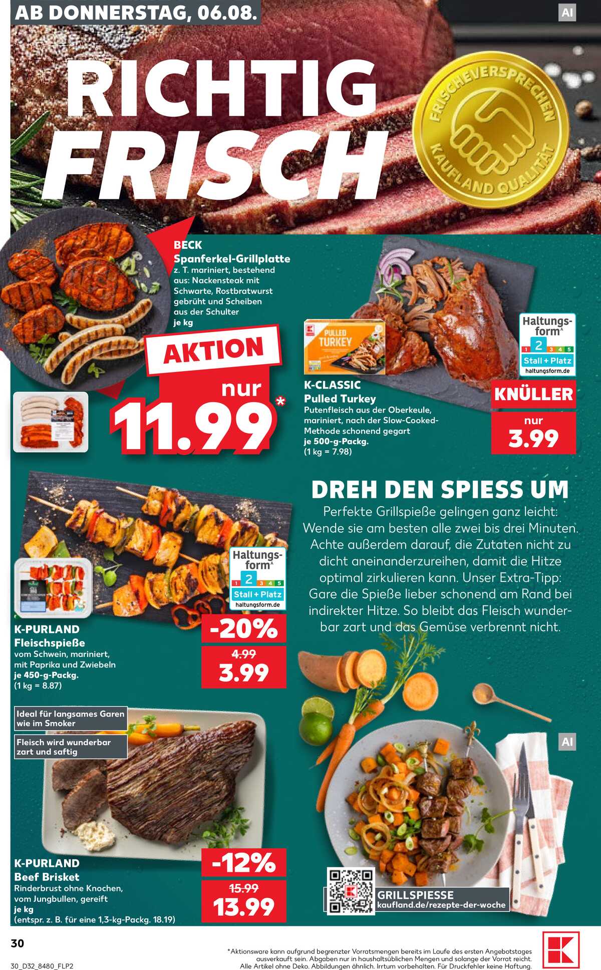 Leták Kaufland Německo 6.8.-12.8.2026 strana 30
