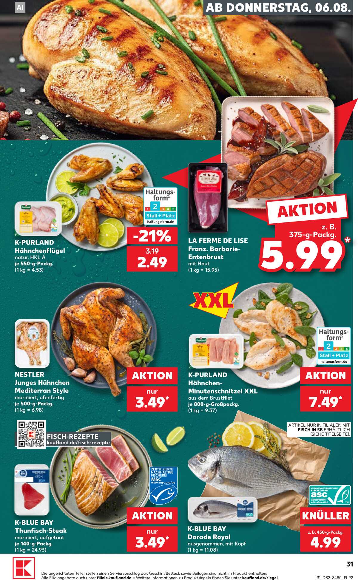 Leták Kaufland Německo 6.8.-12.8.2026 strana 31