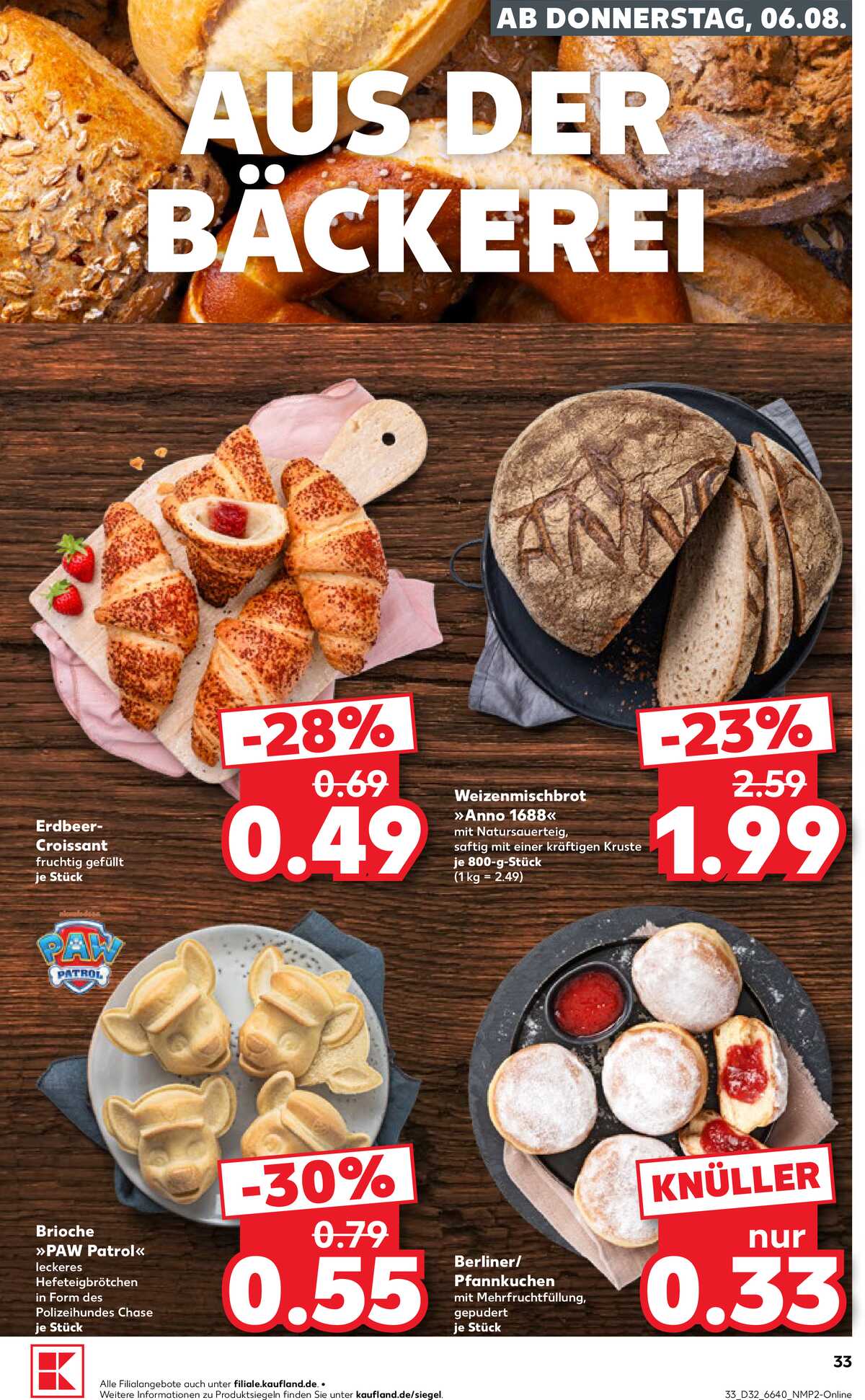 Leták Kaufland Německo 6.8.-12.8.2026 strana 33