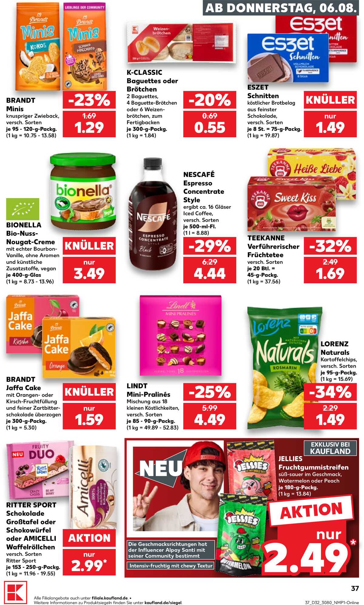 Leták Kaufland Německo 6.8.-12.8.2026 strana 37