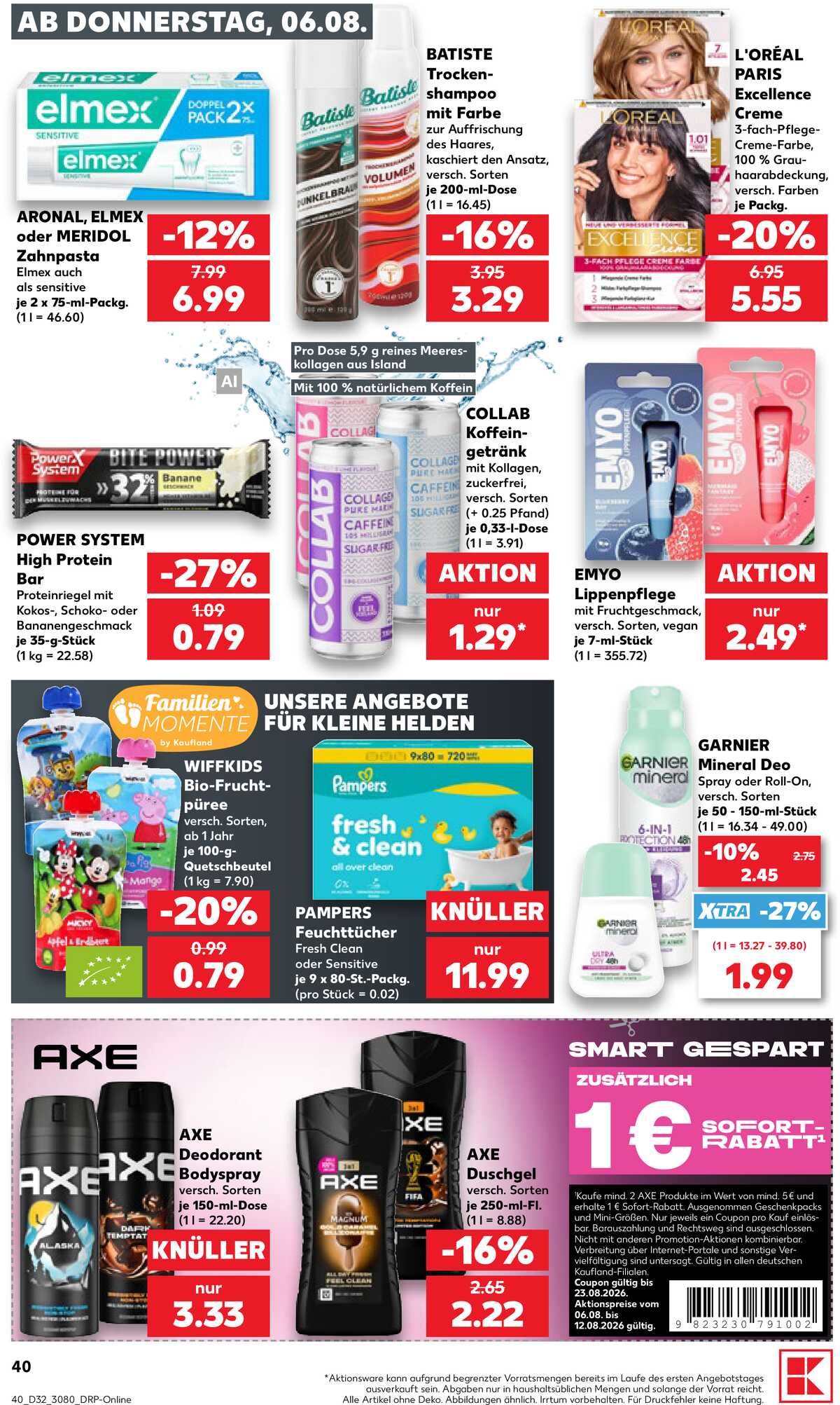 Leták Kaufland Německo 6.8.-12.8.2026 strana 40