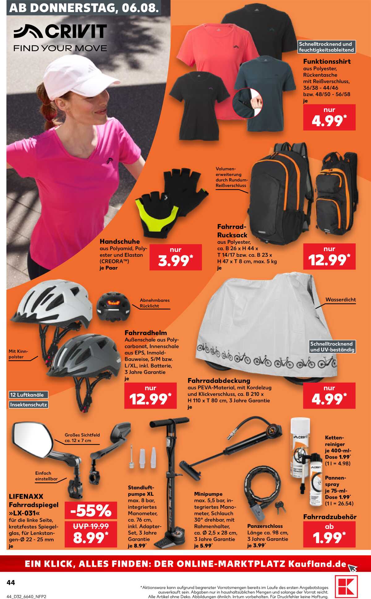 Leták Kaufland Německo 6.8.-12.8.2026 strana 44