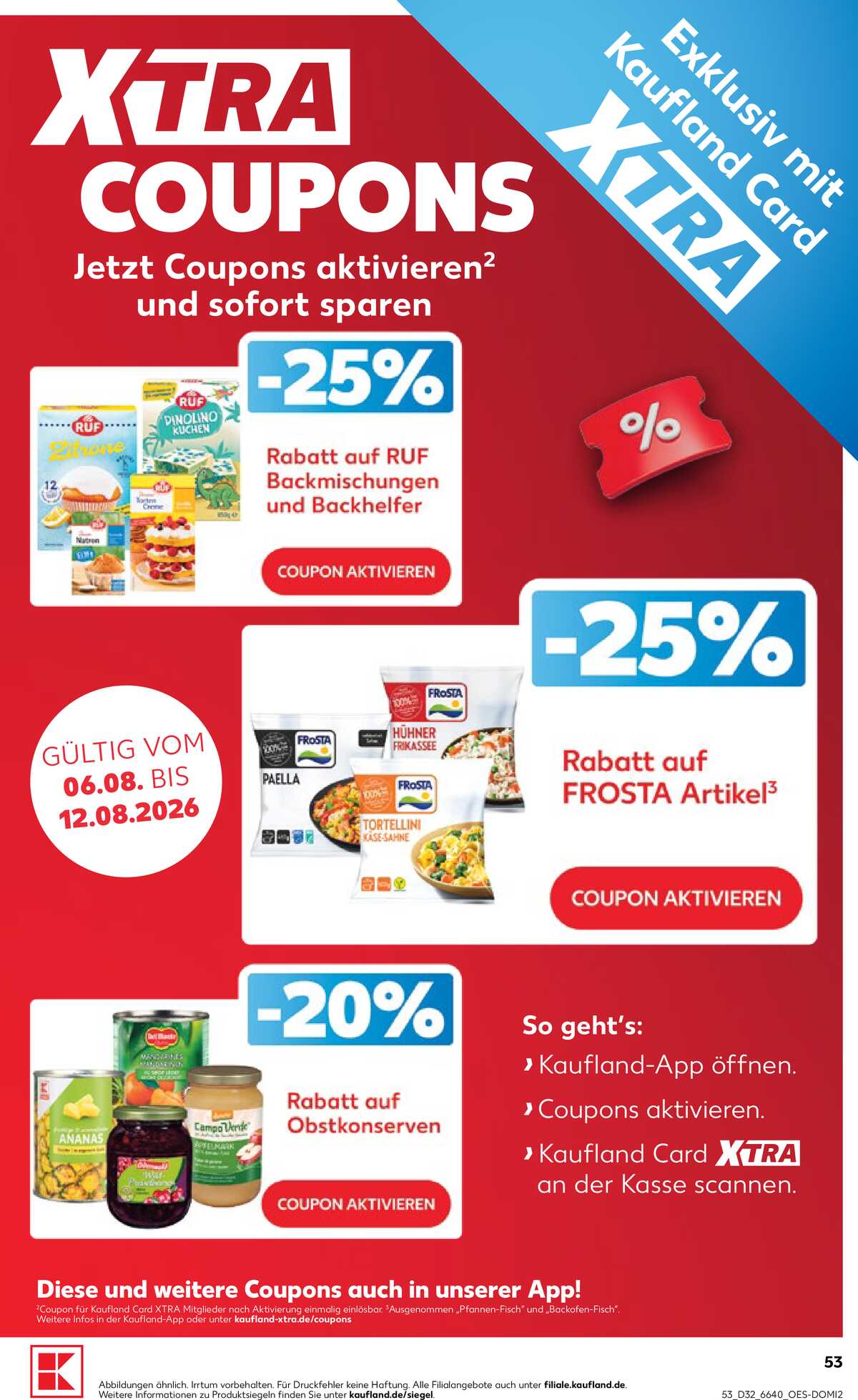 Leták Kaufland Německo 6.8.-12.8.2026 strana 53