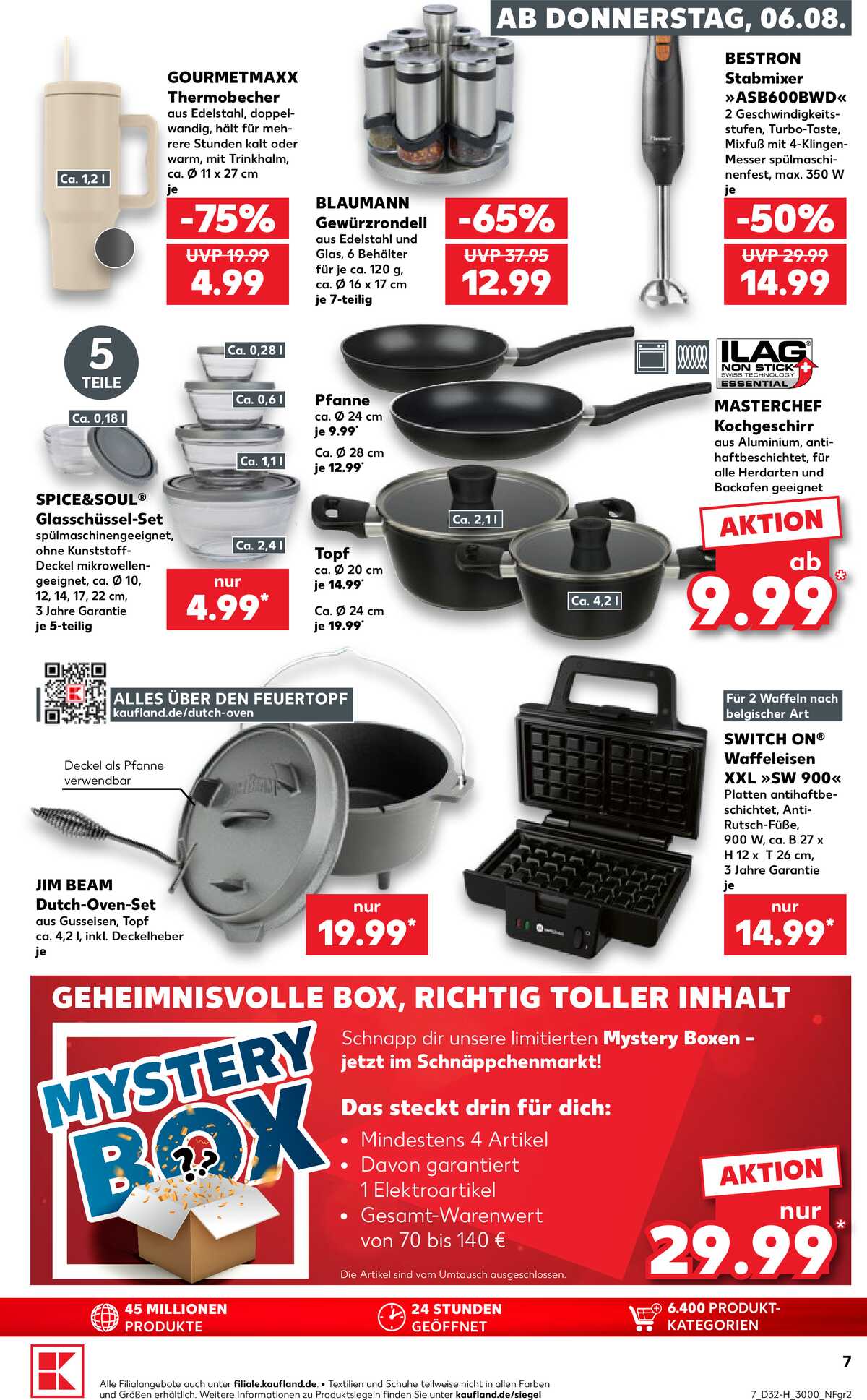 Leták Kaufland Německo 6.8.-12.8.2026 strana 7