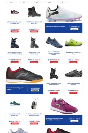 Intersport Boty - 3. 8. 2026